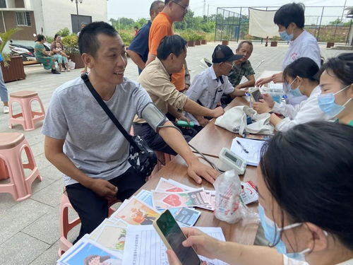 志愿服務 樊口社區組織開展 心理健康咨詢 義診活動