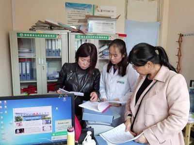 華陰市健康教育所對全市健康教育與健康促進工作進行督導檢查
